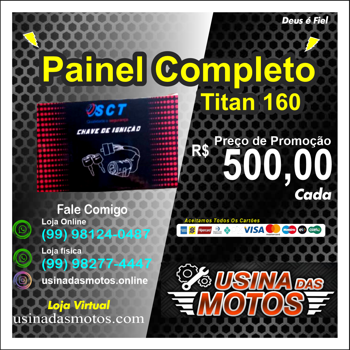 Painel Completo titan 160